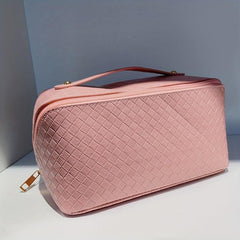 Portable Cosmetic Bag Zipper Makeup Toiletry Wash Bag