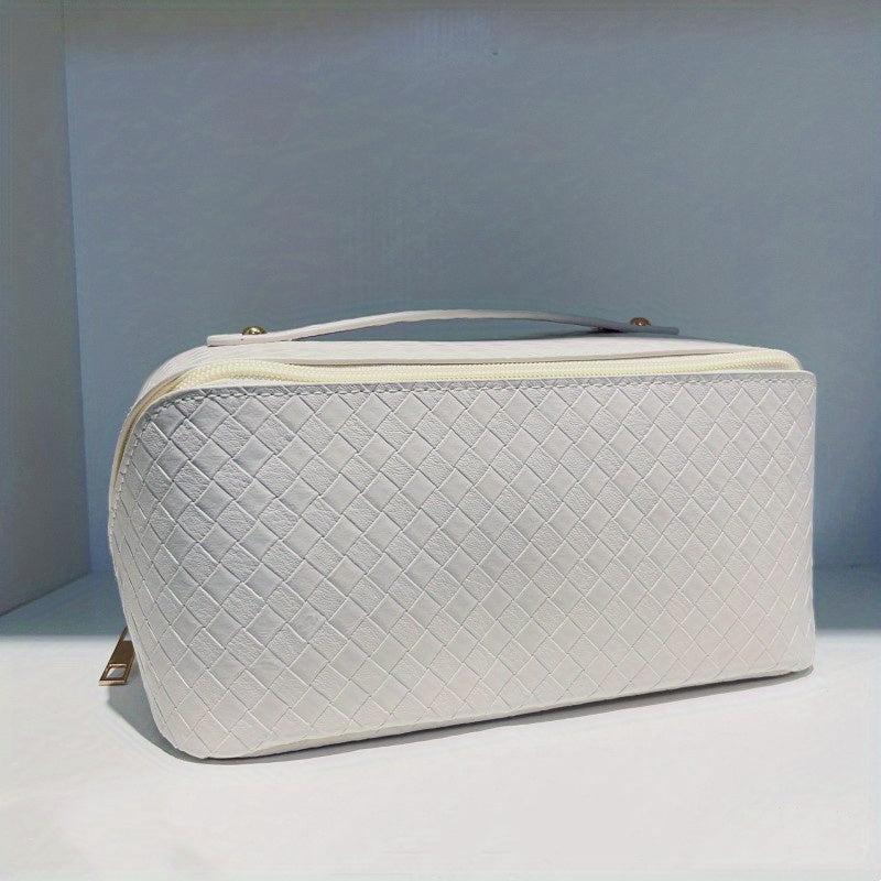 Portable Cosmetic Bag Zipper Makeup Toiletry Wash Bag