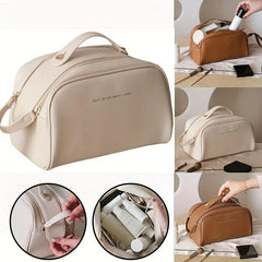 Large Capacity Travel Cosmetic Bag Makeup Bag Portable Toiletry Wash Bag
