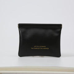 Mini Lipstick Storage Bag Faux Leather Coin Purse