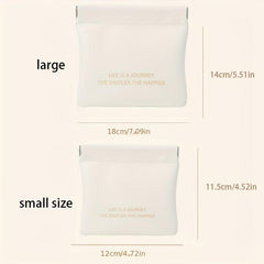 Mini Lipstick Storage Bag Faux Leather Coin Purse