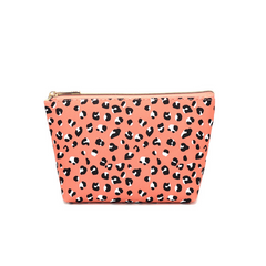 Leopard Pattern Makeup Zipper Pouch Cosmetic Bag