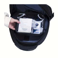 Transparent Cosmetic Zipper Bag Lightweight Organizer Toiletry Wash Bag