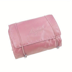 Detachable Rope Rolling Cosmetic Bag Nylon Foldable Separation Makeup Bag