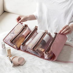 Makeup Storage Bag Portable Large Travel Cosmetic Organizer