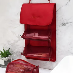Makeup Storage Bag Portable Large Travel Cosmetic Organizer