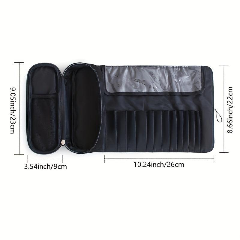Portable Makeup Brush Bag Lightweight Foldable Organizer