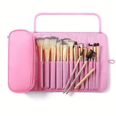 Portable Makeup Brush Bag Lightweight Foldable Organizer
