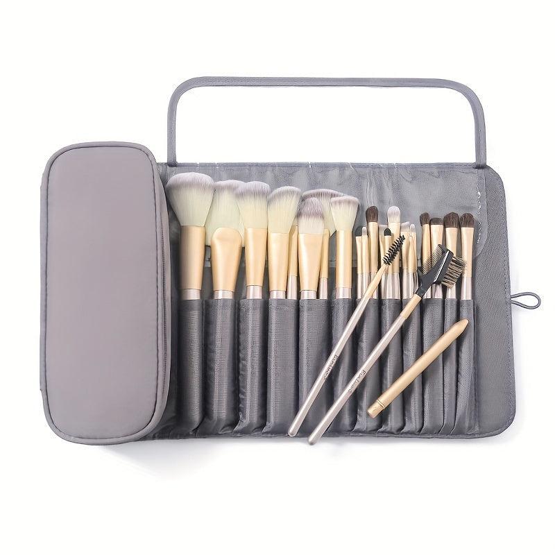 Portable Makeup Brush Bag Lightweight Foldable Organizer