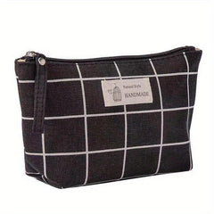 Leaf Print Carry All Pouch Cosmetic Storage Bag Coin Purse