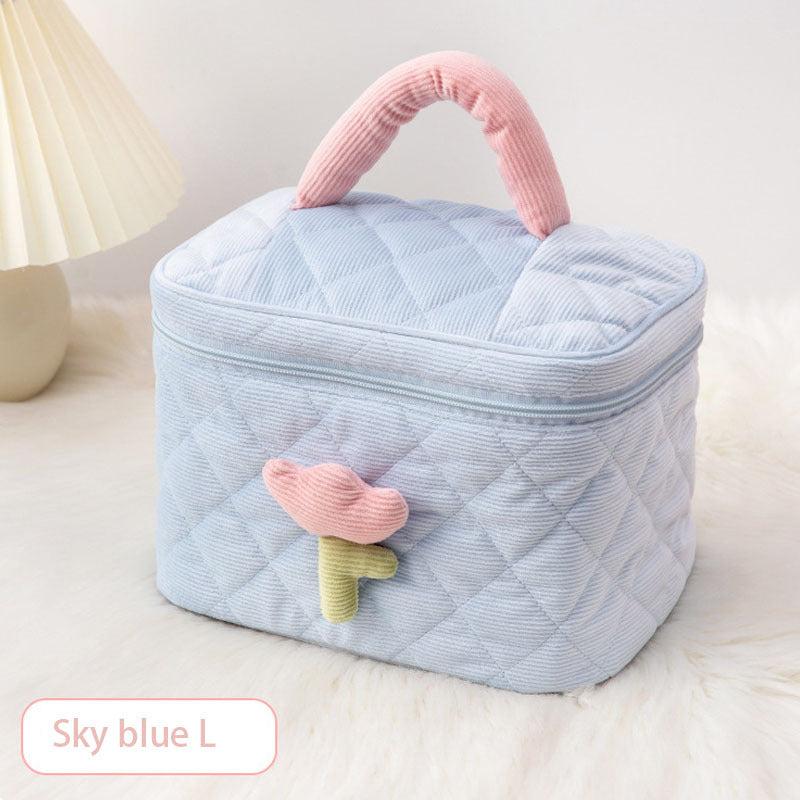 Zipper Cosmetic Bag Makeup Organizer Toiletry Wash Bag