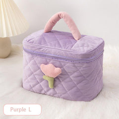 Zipper Cosmetic Bag Makeup Organizer Toiletry Wash Bag