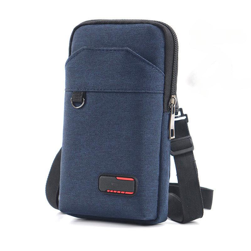 Men's Crossbody Bag Phone Pouch Card Holder Diagonal Shoulder Outdoor Sports
