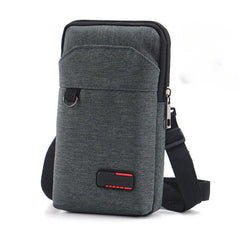 Men's Crossbody Bag Phone Pouch Card Holder Diagonal Shoulder Outdoor Sports