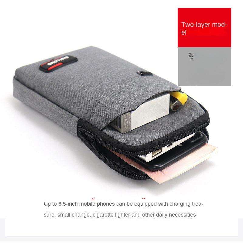 Men's Crossbody Bag Phone Pouch Card Holder Diagonal Shoulder Outdoor Sports