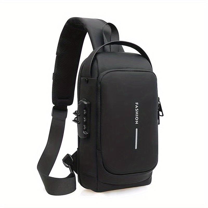 Anti-theft Motorcycle Chest Bag Nylon Men's Shoulder Bag