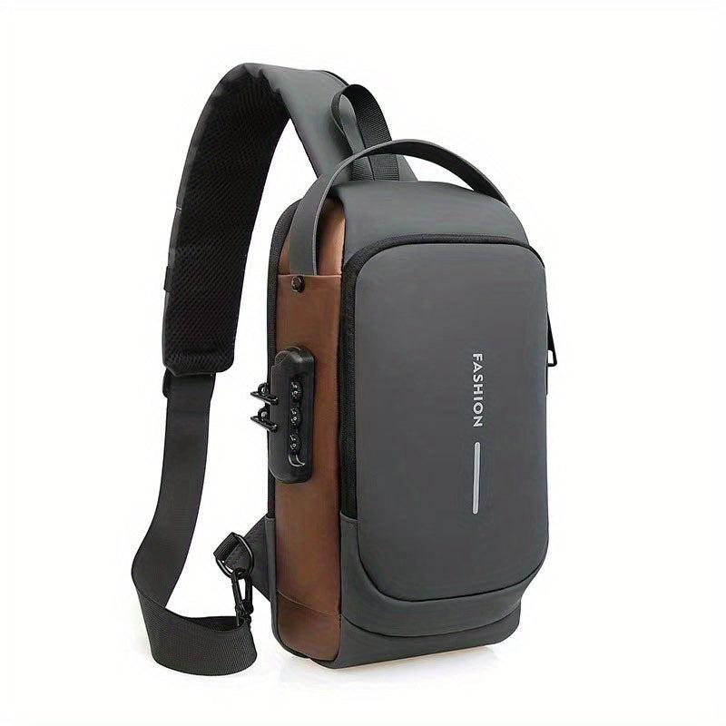 Anti-theft Motorcycle Chest Bag Nylon Men's Shoulder Bag
