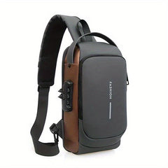 Anti-theft Motorcycle Chest Bag Nylon Men's Shoulder Bag