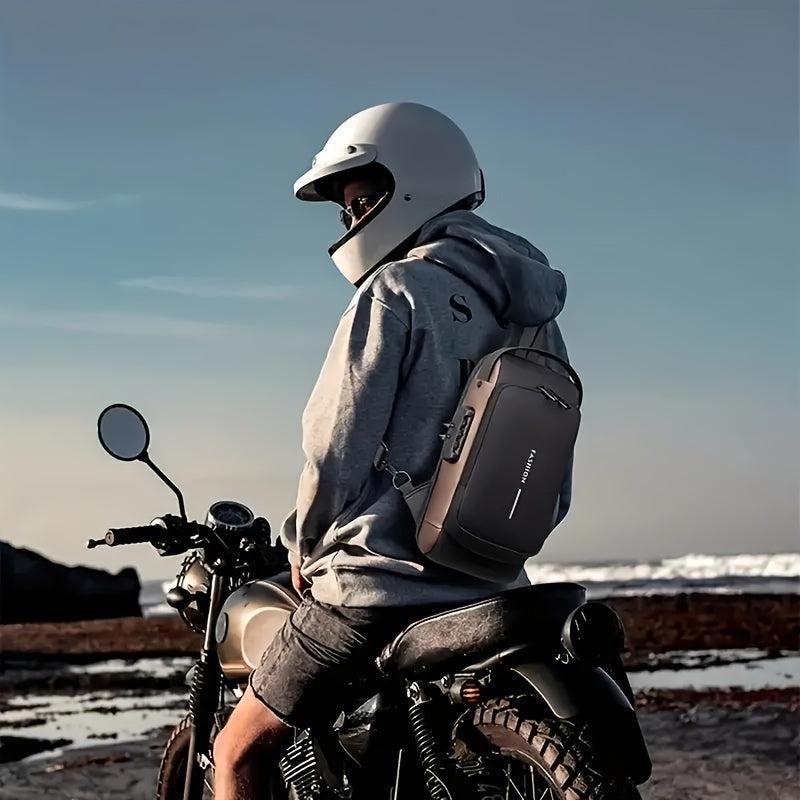 Anti-theft Motorcycle Chest Bag Nylon Men's Shoulder Bag