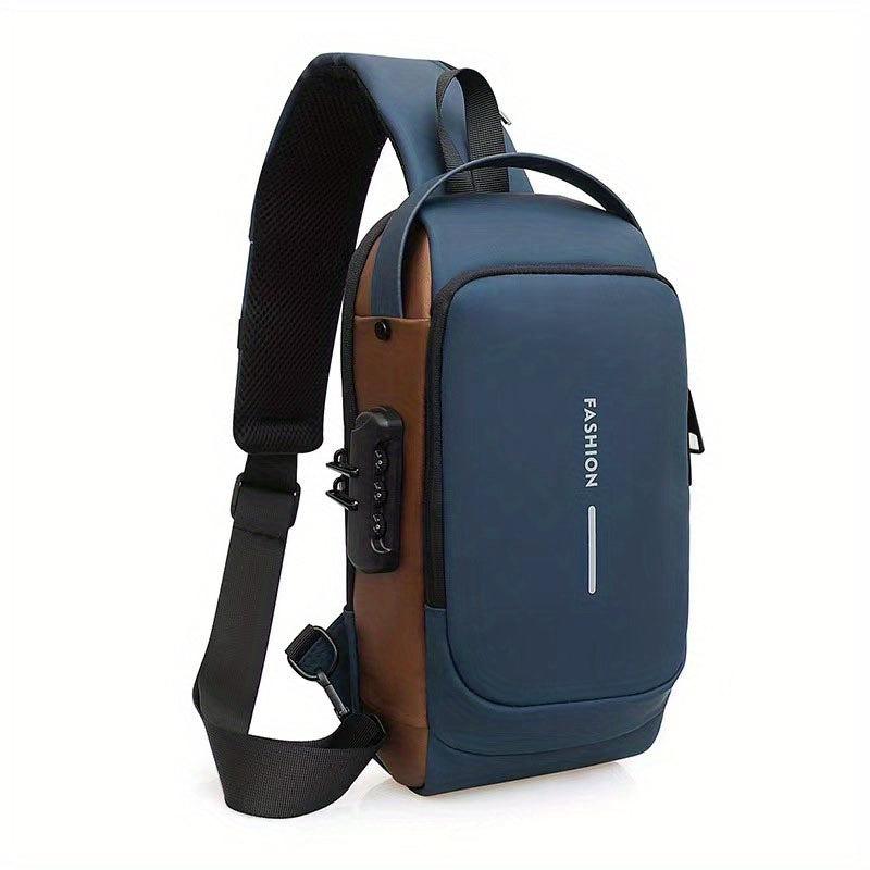 Anti-theft Motorcycle Chest Bag Nylon Men's Shoulder Bag