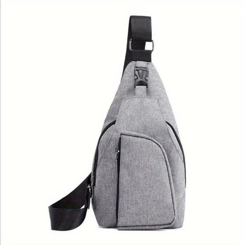 Nylon Waterproof Crossbody Chest Bag For Outdoor Sports Travel