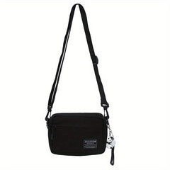 Canvas Square Shoulder Bag Small Satchel Bag