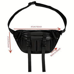 Waterproof Chest Bag Release Buckle Waist Bag Large capacity Sling Bag