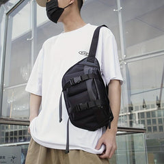Waterproof Chest Bag Release Buckle Waist Bag Large capacity Sling Bag