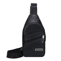 Men's PU Leather Chest Bag