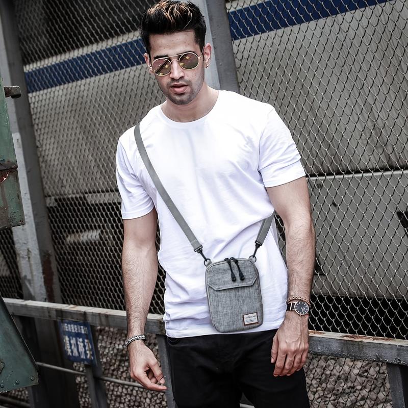 Men's Small Crossbody Bag Mini Messenger Shoulder Bag