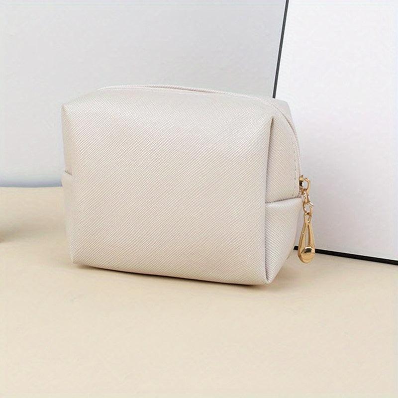 Small Handhold Cosmetic Bag Portable Travel Toiletries Bag