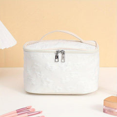 Floral Cosmetic Bag Lightweight Portable Storage for Women
