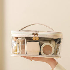 Transparent Makeup Handbag Portable Waterproof Cosmetic Bag