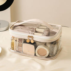 Transparent Makeup Handbag Portable Waterproof Cosmetic Bag