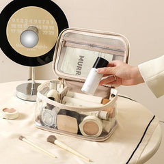 Transparent Makeup Handbag Portable Waterproof Cosmetic Bag