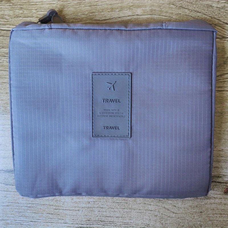 Floral Print Travel Makeup Bag Small Toiletry Organizer Pouch