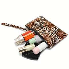 Textured PU Leather Zipper Clutch Wristlet Wallet