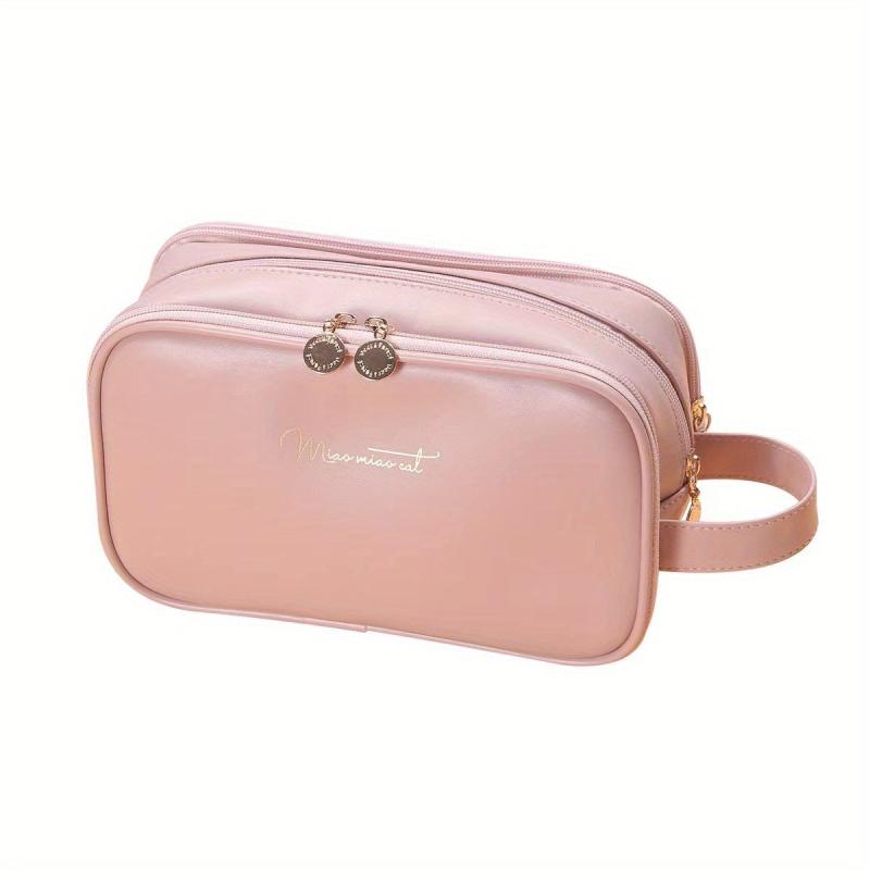 Minimalist Makeup Zipper Bag Women's Travel Toiletry Wash Bag