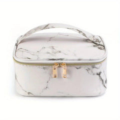 3Pcs Marble Pattern Makeup Bag Portable Travel Cosmetic Storage Bag