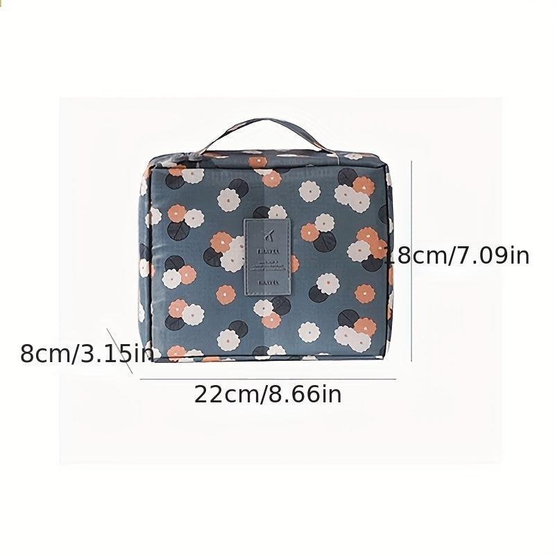 Pattern Makeup Zipper Bag Cosmetic Organzier Travel Wash Bag