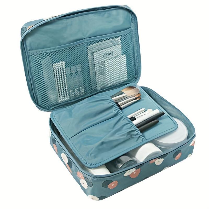 Pattern Makeup Zipper Bag Cosmetic Organzier Travel Wash Bag