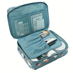 Pattern Makeup Zipper Bag Cosmetic Organzier Travel Wash Bag