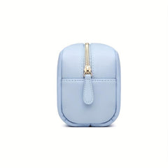 Quilted Square Bag Solid Multifunctional Storage Pouch Travel Makeup Bag