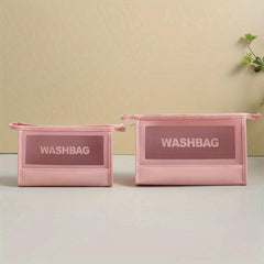 PVC Waterproof Wash Bag Travel Large Capacity Cosmetic Bag