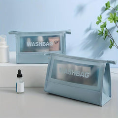 PVC Waterproof Wash Bag Travel Large Capacity Cosmetic Bag