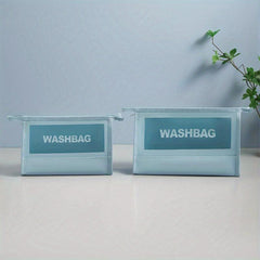 PVC Waterproof Wash Bag Travel Large Capacity Cosmetic Bag