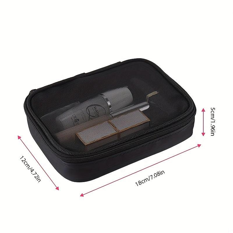 Mesh Breathable Makeup Bag Portable Travel Storage Bag Women's Toiletry Bag