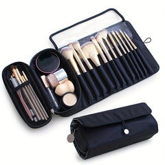 Large Capacity Makeup Brush Bag Travel Comestic Storage Bag