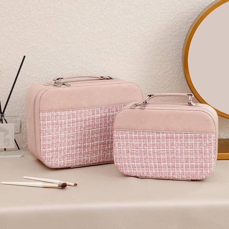 Portable Cosmetic Storage Bag Large Capacity Makeup Pouch Toiletry Bag