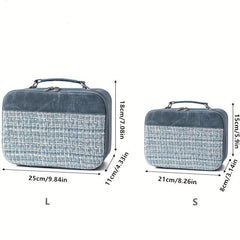 Portable Cosmetic Storage Bag Large Capacity Makeup Pouch Toiletry Bag